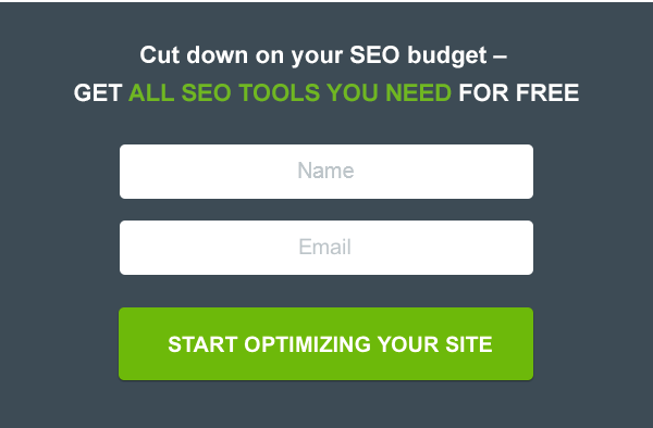 Start optimizing your site