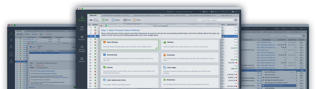 link assistant api