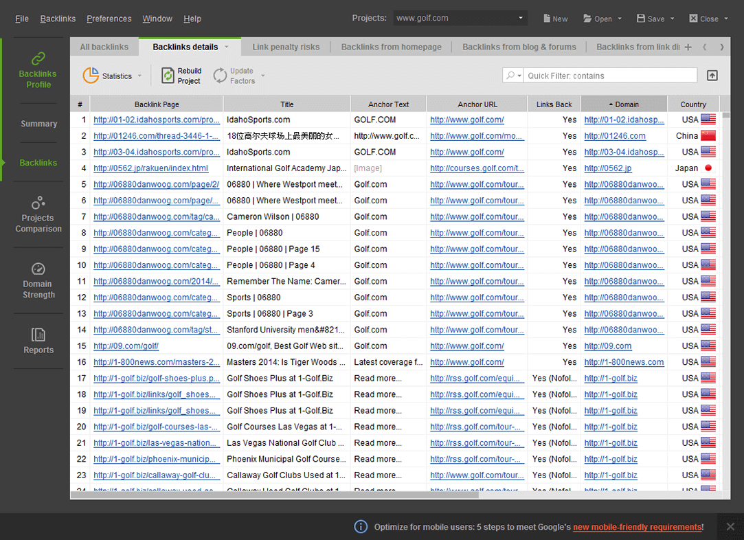 seo powersuite terms and factors full glossary