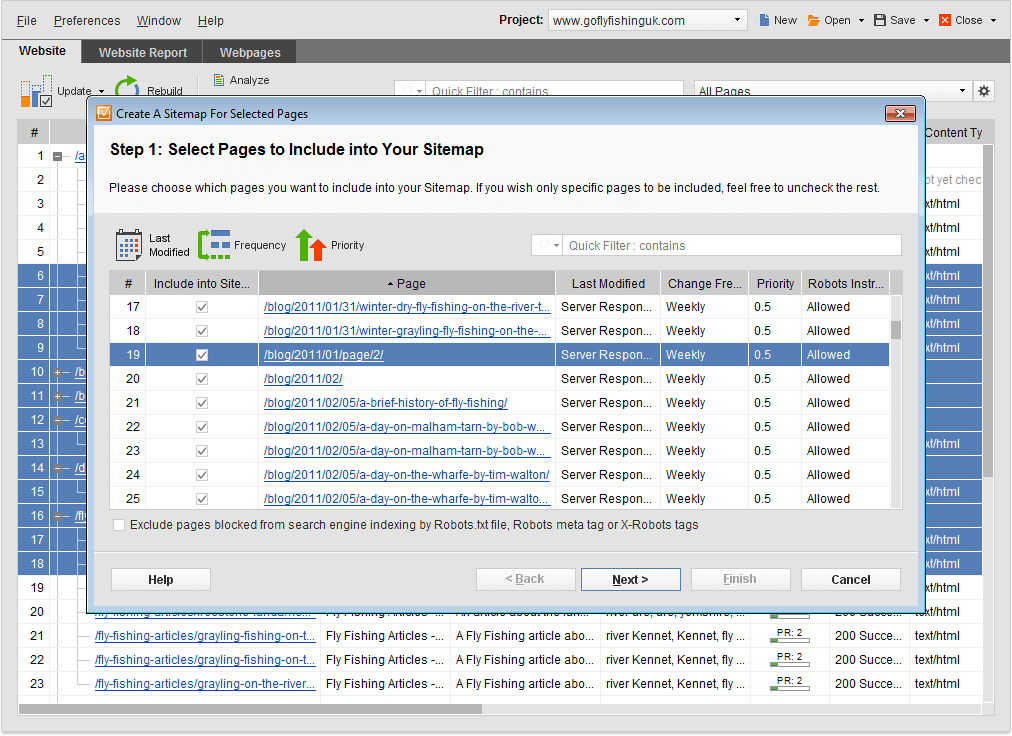 features of website auditor onpage optimisation software