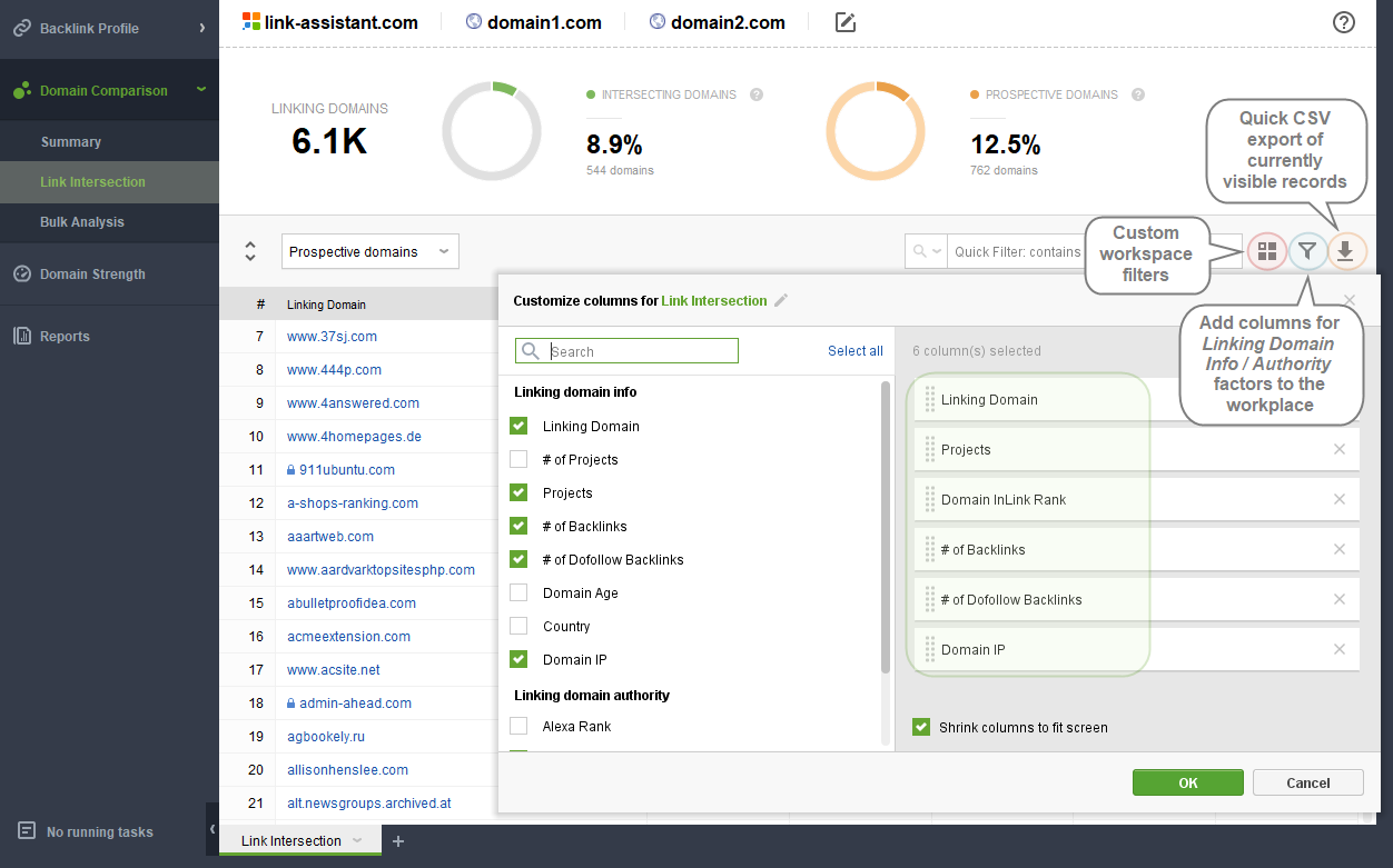 link assistant seo spyglass link assistant seo spyglass